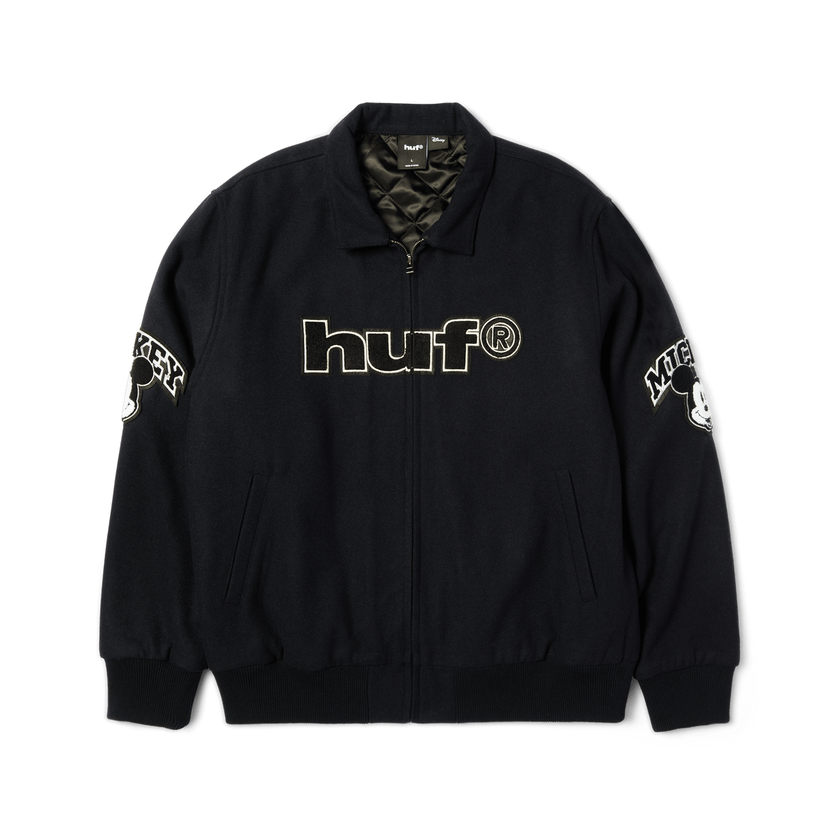 huf giacche Worldwide Tour Varsity Jacket