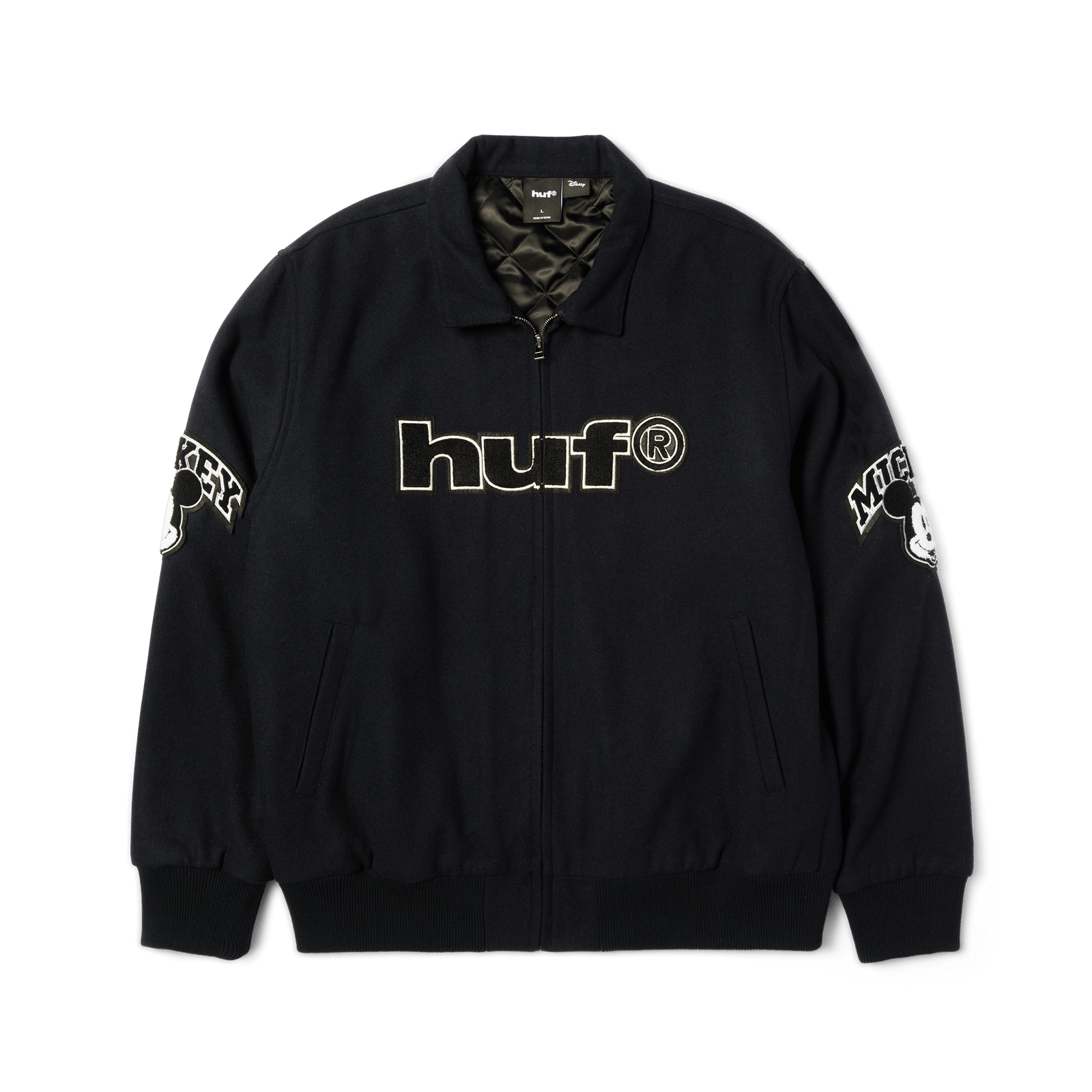 huf giacche Worldwide Tour Varsity Jacket