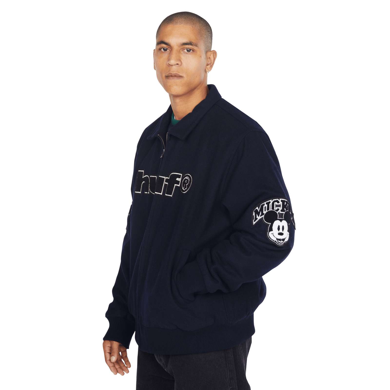huf giacche Worldwide Tour Varsity Jacket