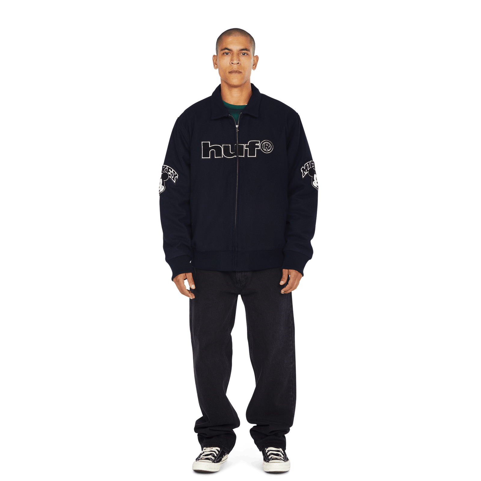 huf giacche Worldwide Tour Varsity Jacket