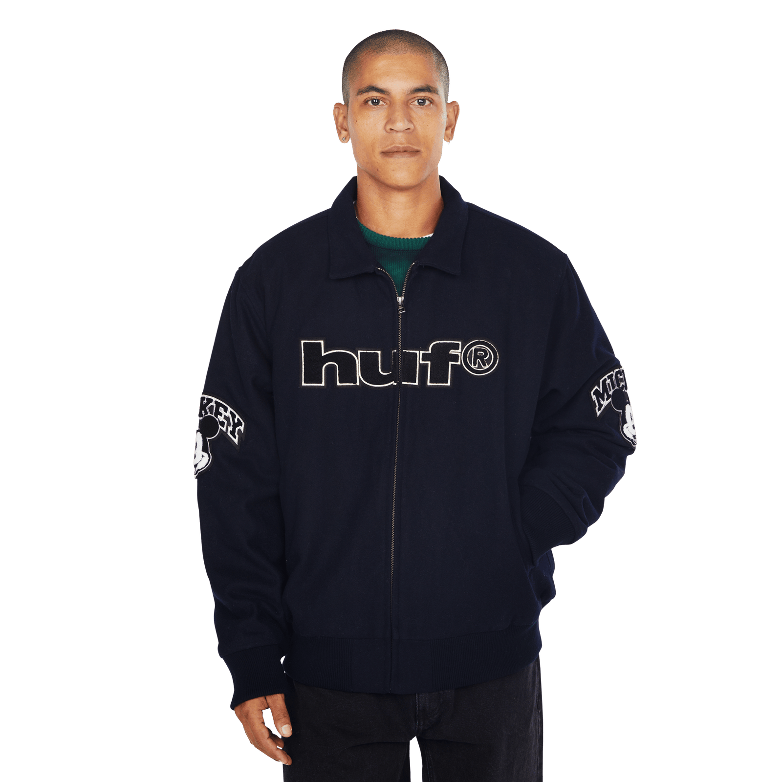 huf giacche Worldwide Tour Varsity Jacket