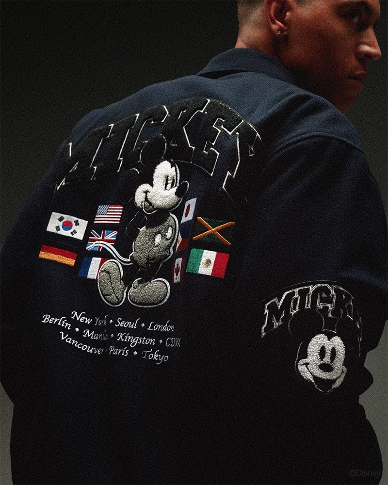 huf giacche Worldwide Tour Varsity Jacket