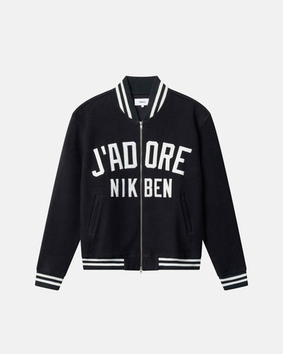giacche nikben J ADORE TEXAS BOMBER BLK