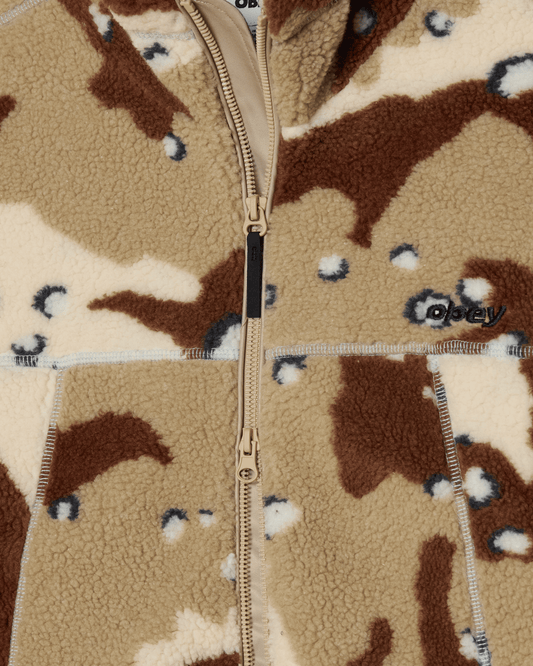 obey Obey Axis Sherpa Jacket foto 3