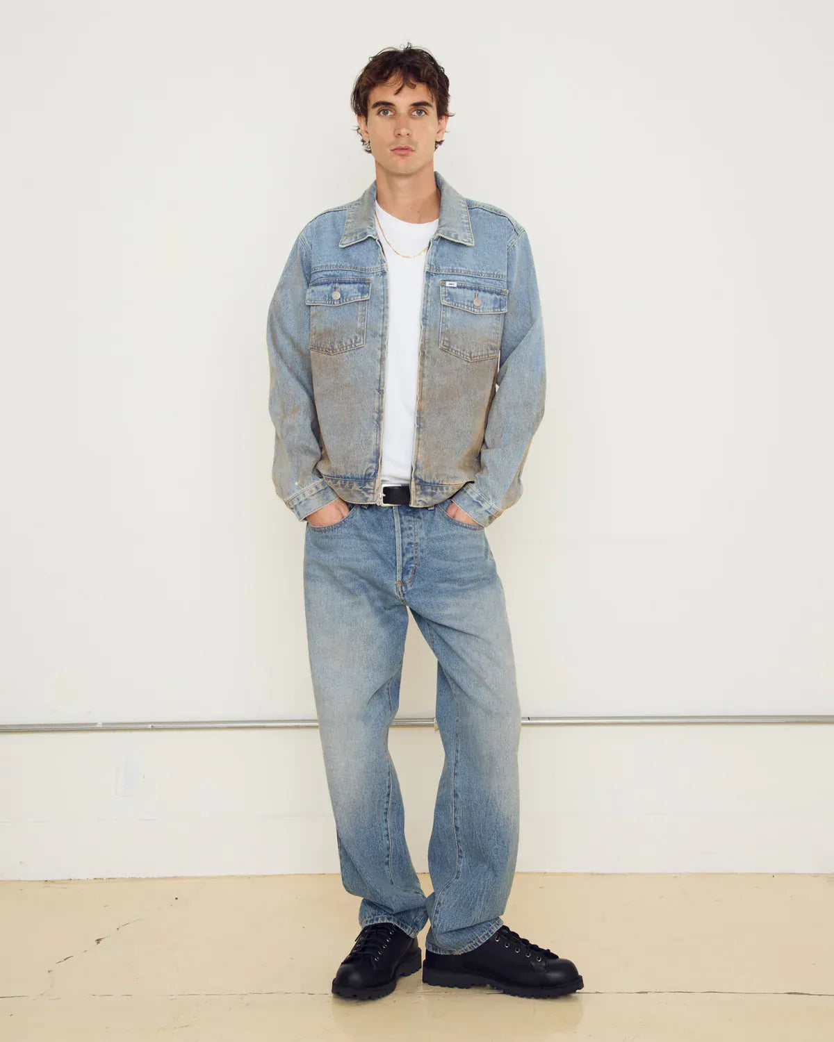 obey giacche Obey Base Trucker Jacket