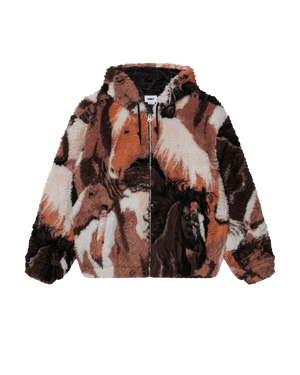 Obey Horses Sherpa Jacket
