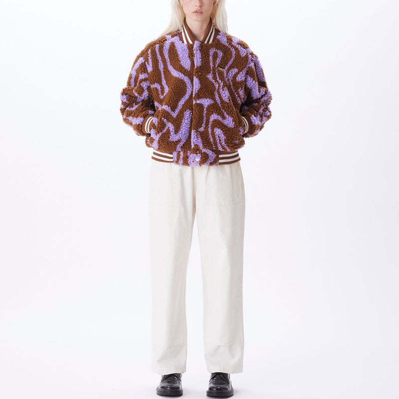 obey giacche OBEY MAZY VARSITY JACKET