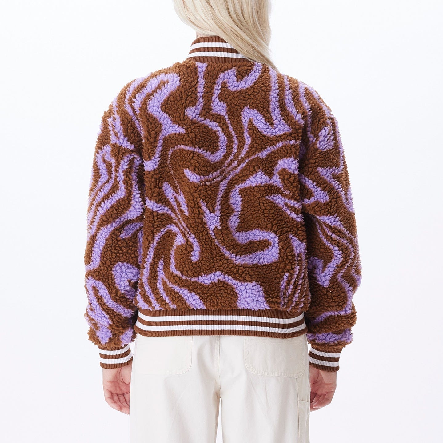 obey giacche OBEY MAZY VARSITY JACKET