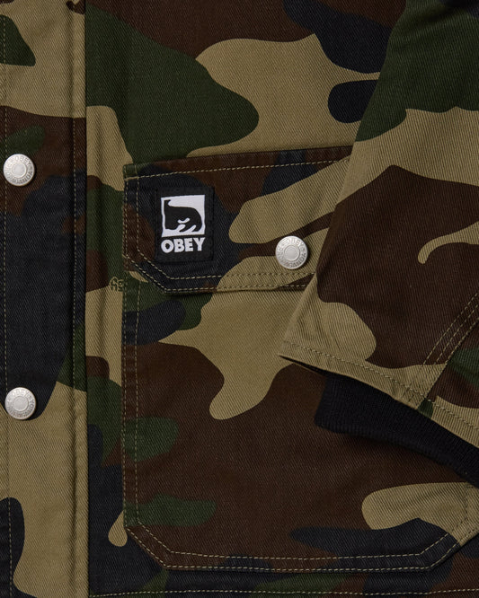 obey Obey Norton Barn Coat foto 4