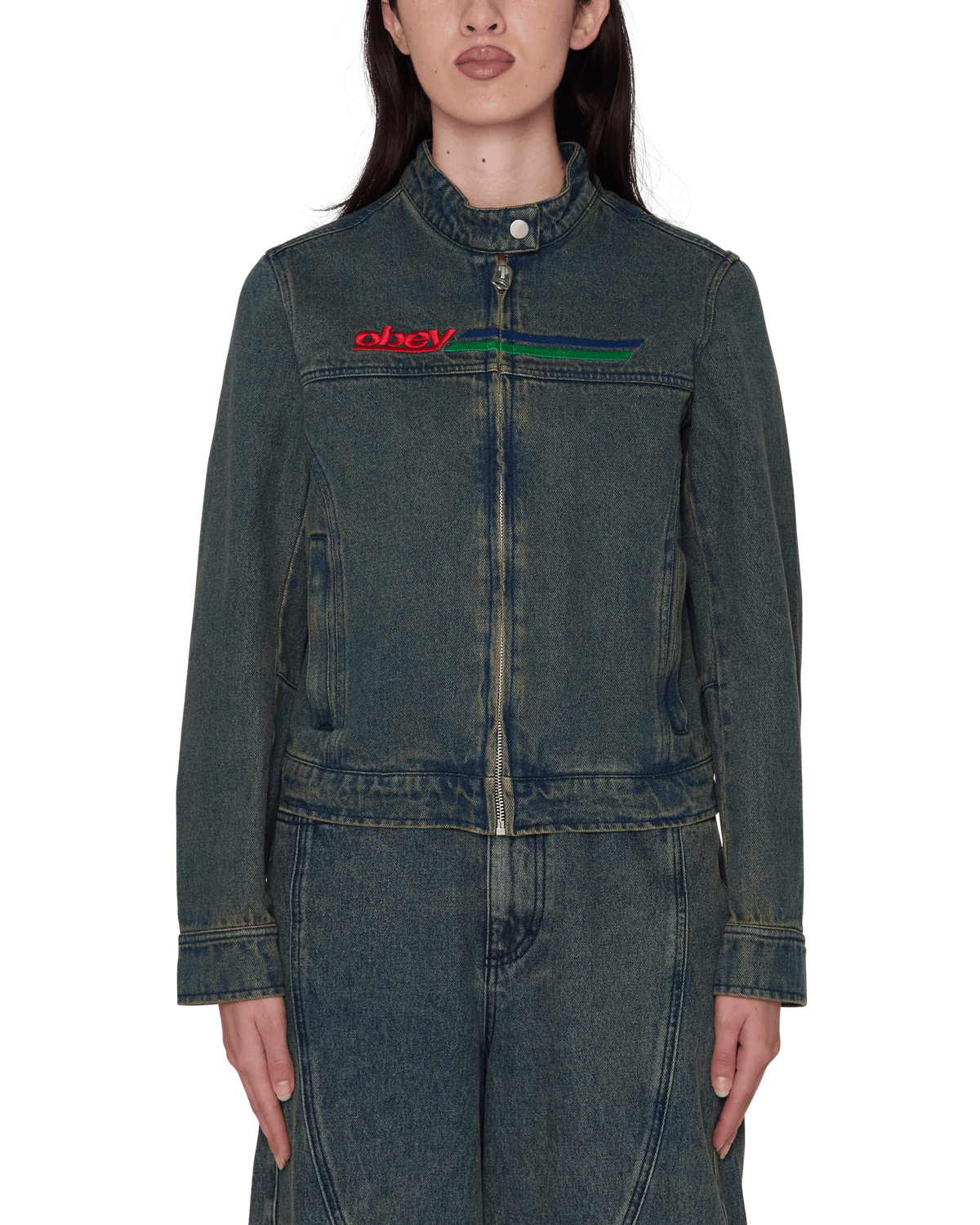 obey giacche Obey Rove Moto Jacket