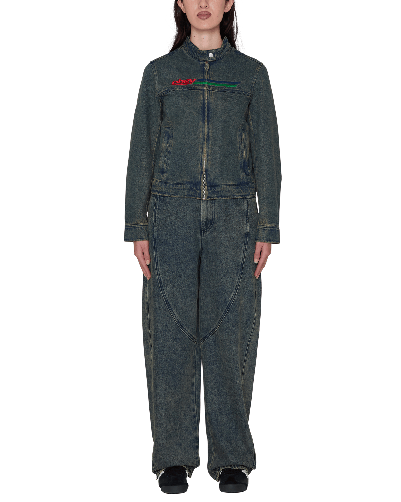 obey giacche Obey Rove Moto Jacket