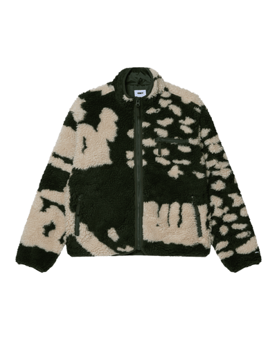 giacche obey OBEY SHAGGY SHERPA JACKET