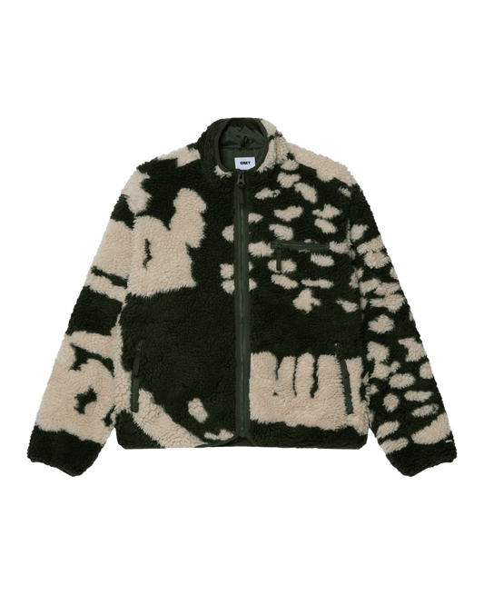 obey Obey Shaggy Sherpa Jacket foto 1