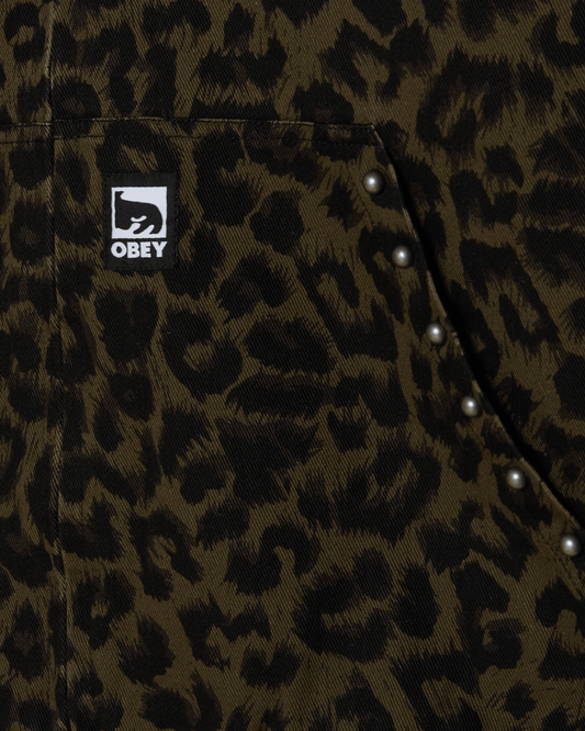 obey Obey Studded Zip Up Jacket foto 3