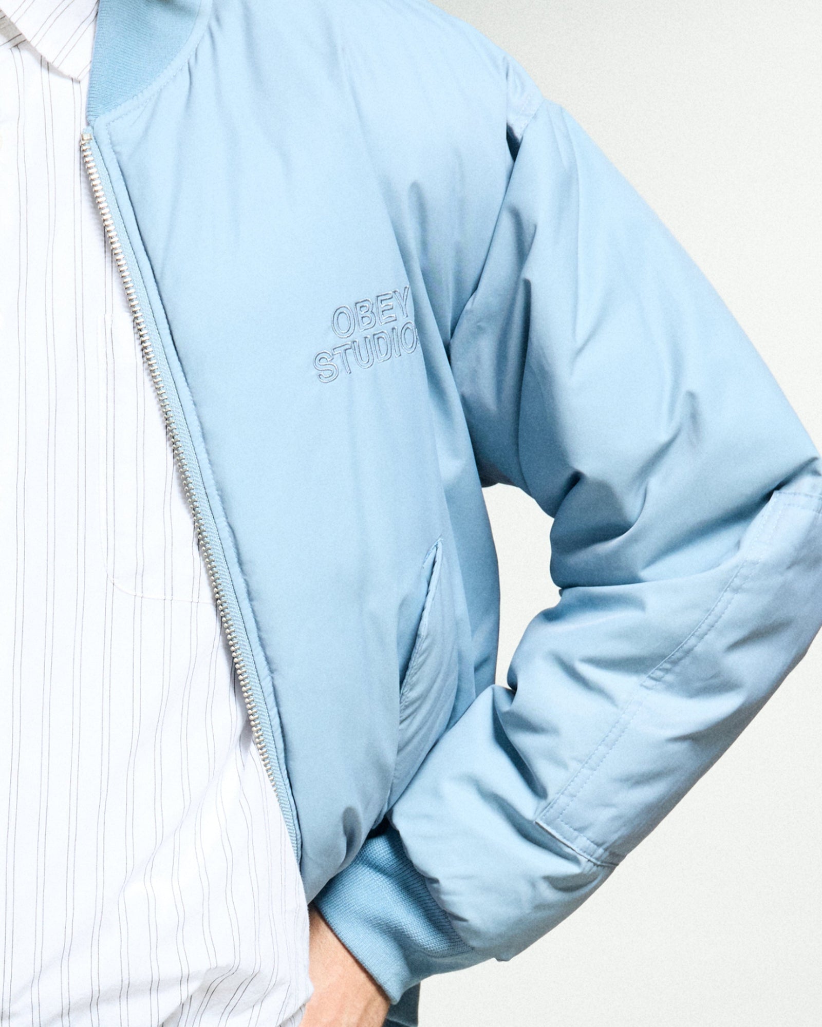 obey giacche Obey Studios Ma 1 Bomber