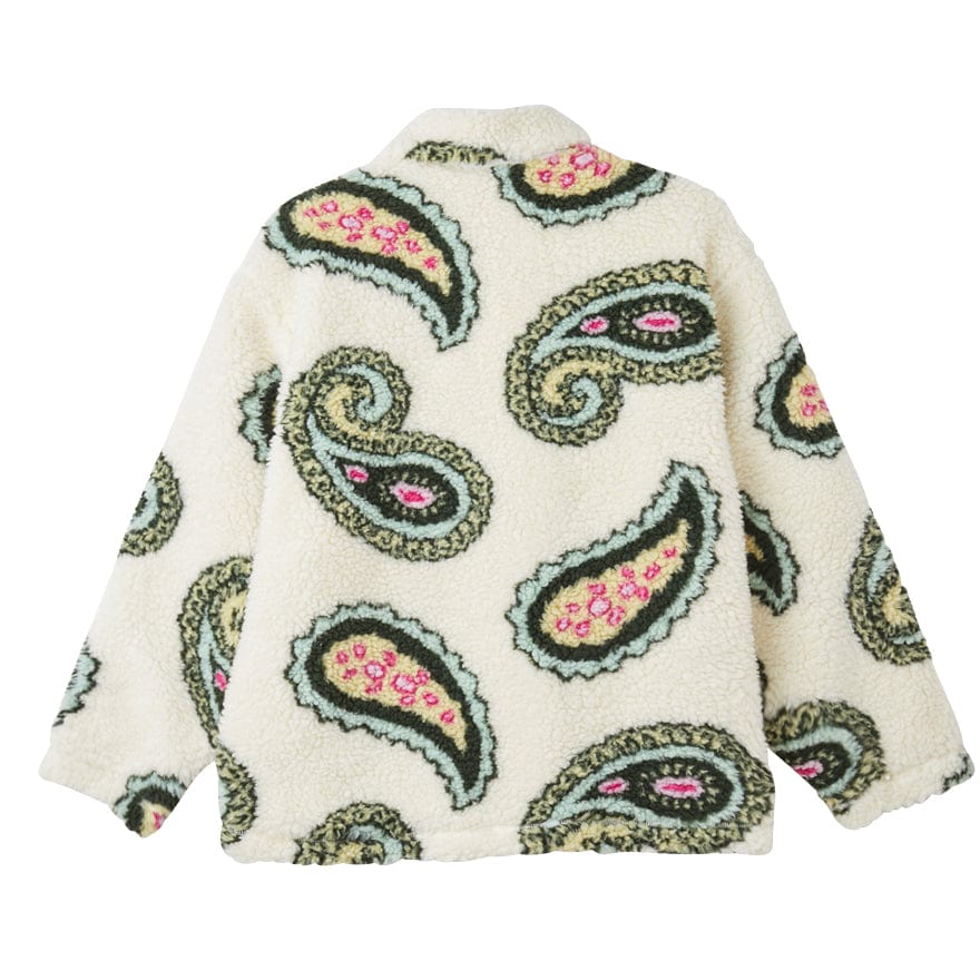 obey giacche PAISLEY SHERPA JACKET
