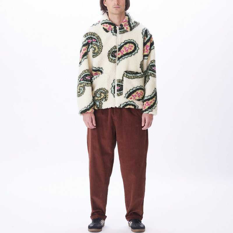 obey giacche PAISLEY SHERPA JACKET