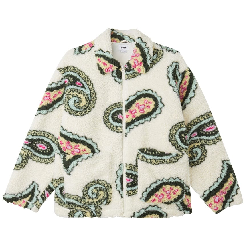 obey giacche PAISLEY SHERPA JACKET