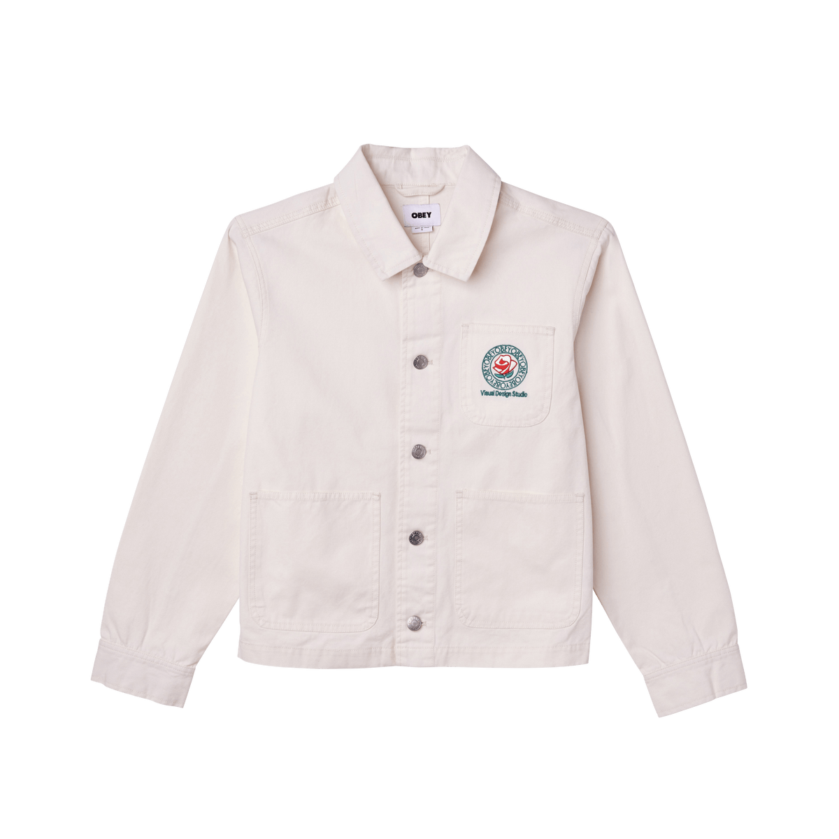 obey giacche Rose Chore Jacket