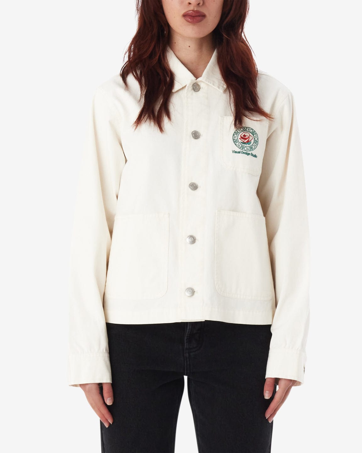 obey giacche Rose Chore Jacket