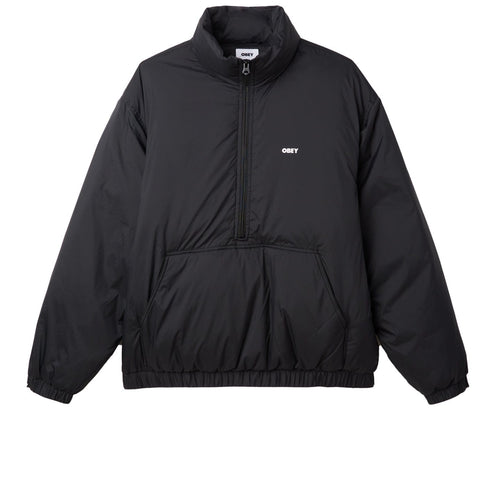 giacche obey STUDIO MOCK NECK ANORAK