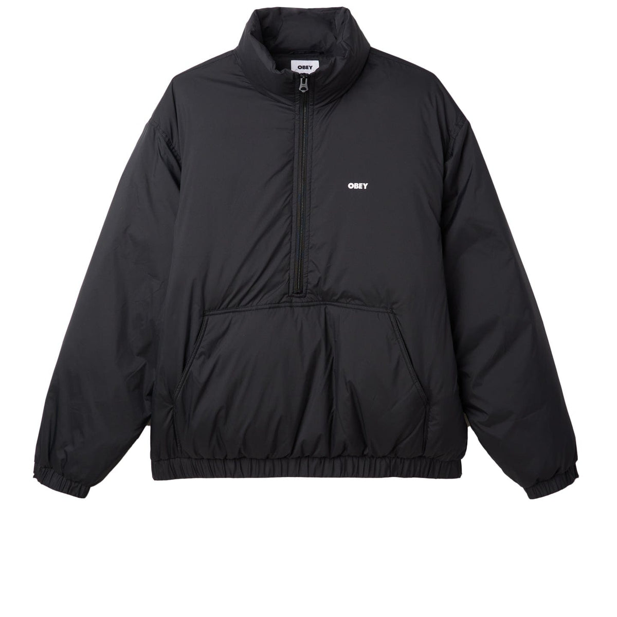 obey giacche STUDIO MOCK NECK ANORAK
