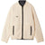 giacche obey TROPHY SHERPA JACKET REVERSIBLE - NATURAL
