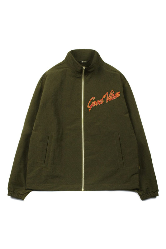 tee library What Life Is Good Vibes Crinkly Track Jacket foto 1