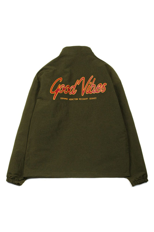 tee library What Life Is Good Vibes Crinkly Track Jacket foto 4