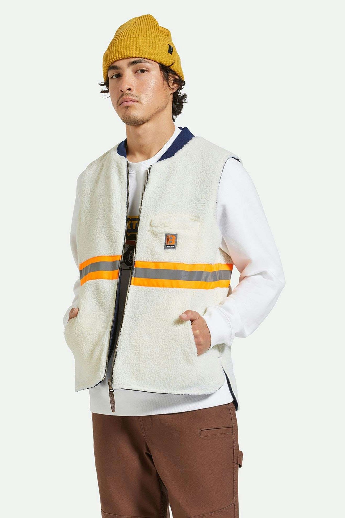 brixton gilet Builders Abraham Rev Vest
