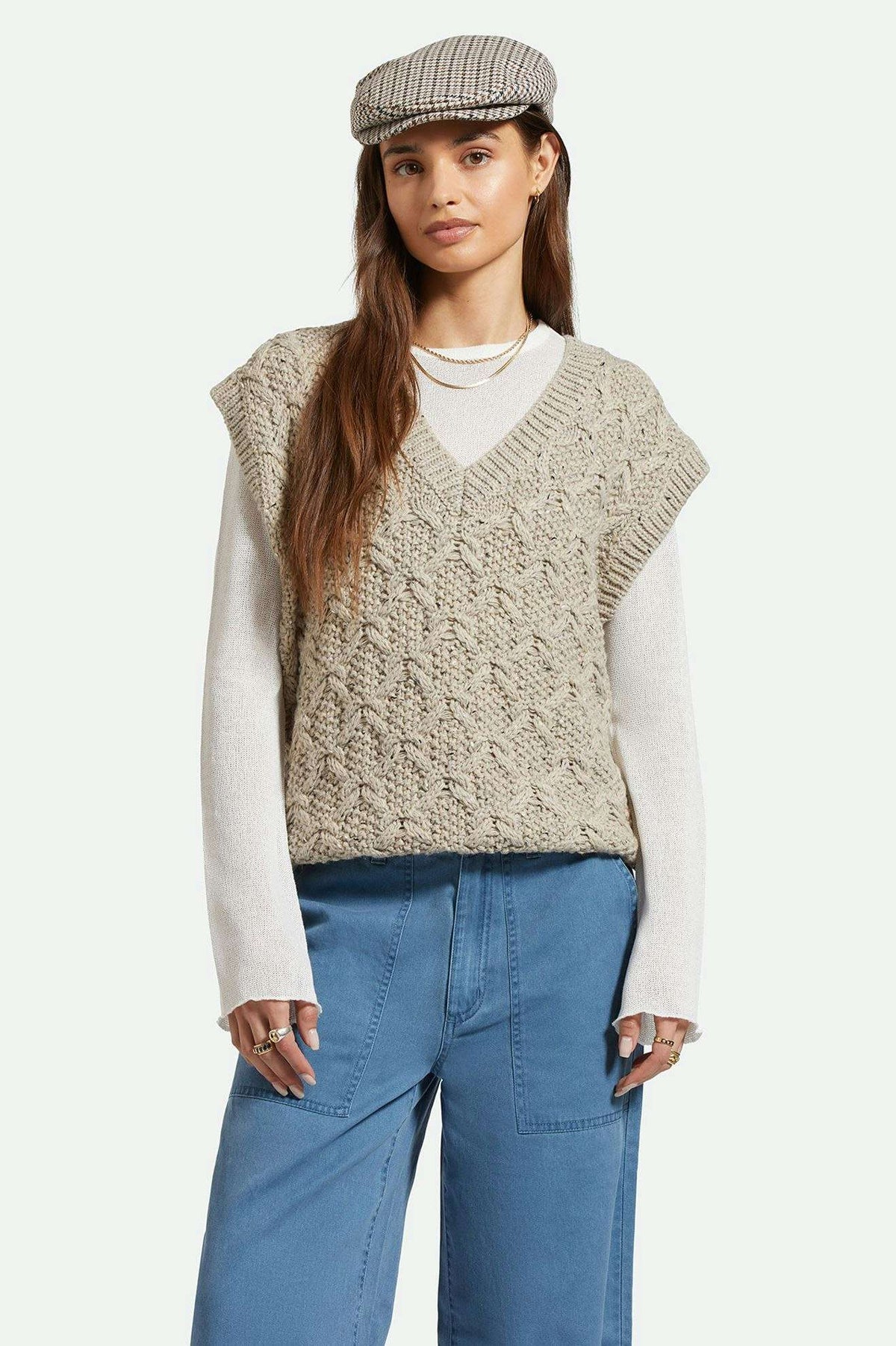 brixton gilet Lafayette Oversized Sweater Ve