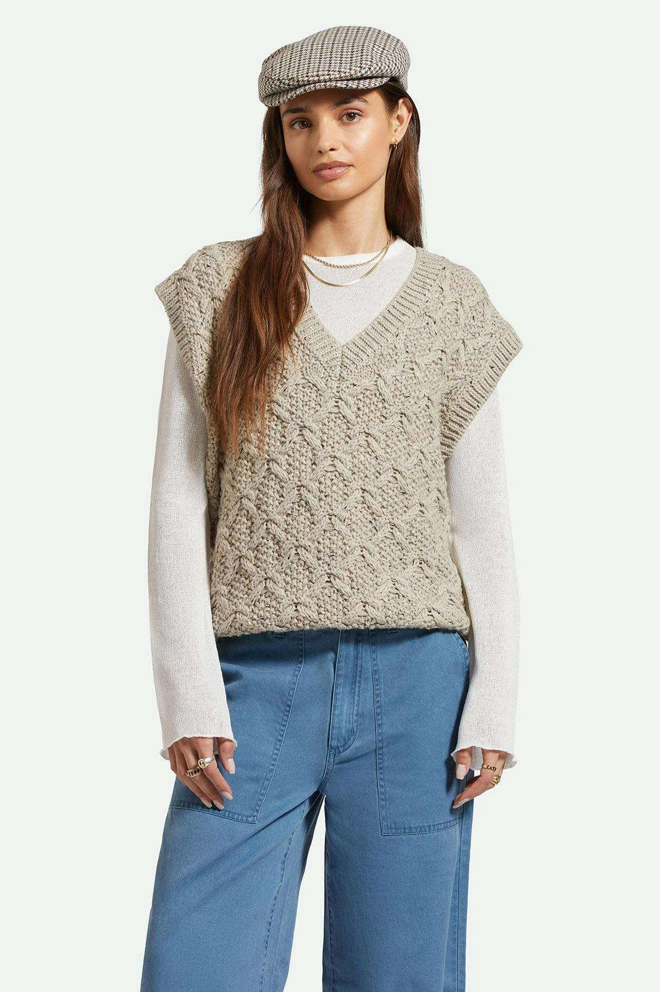 brixton gilet Lafayette Oversized Sweater Ve