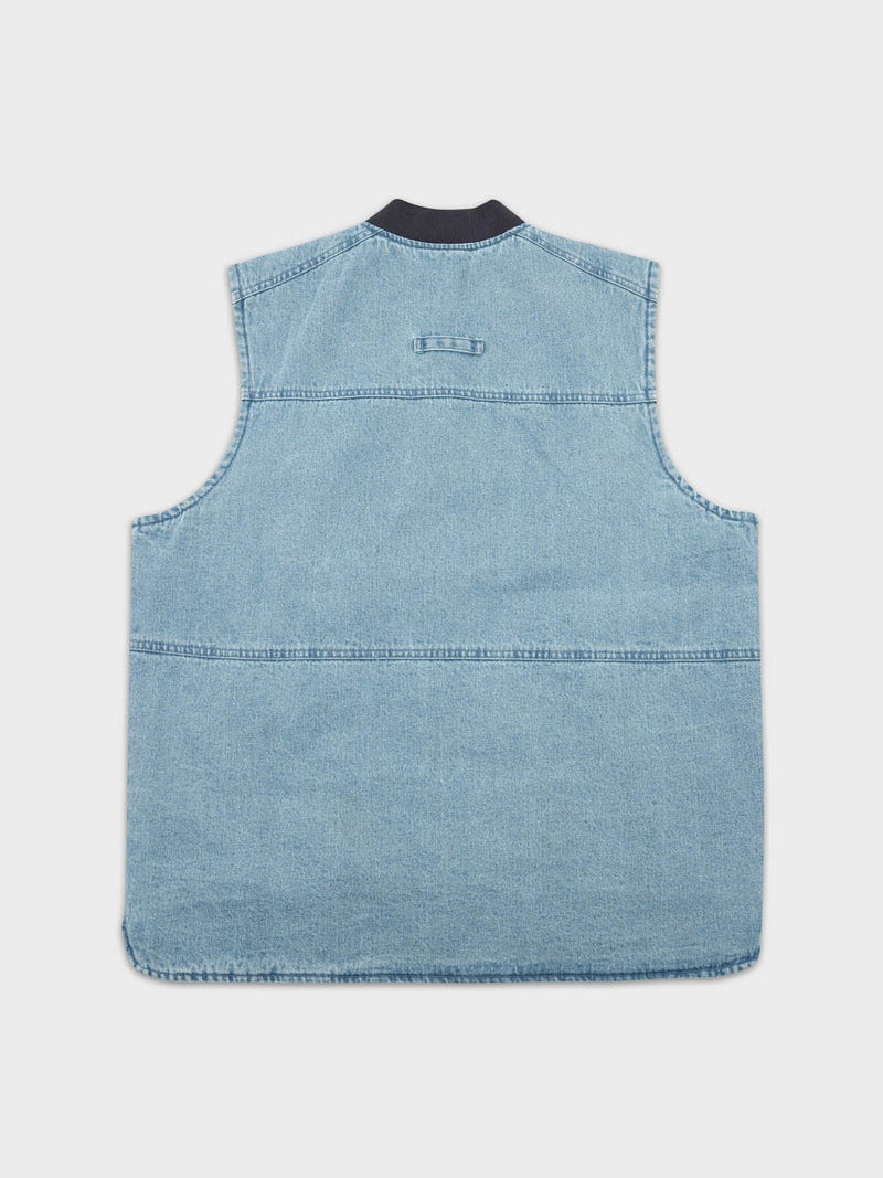cat wwr gilet Spring Denim Vest