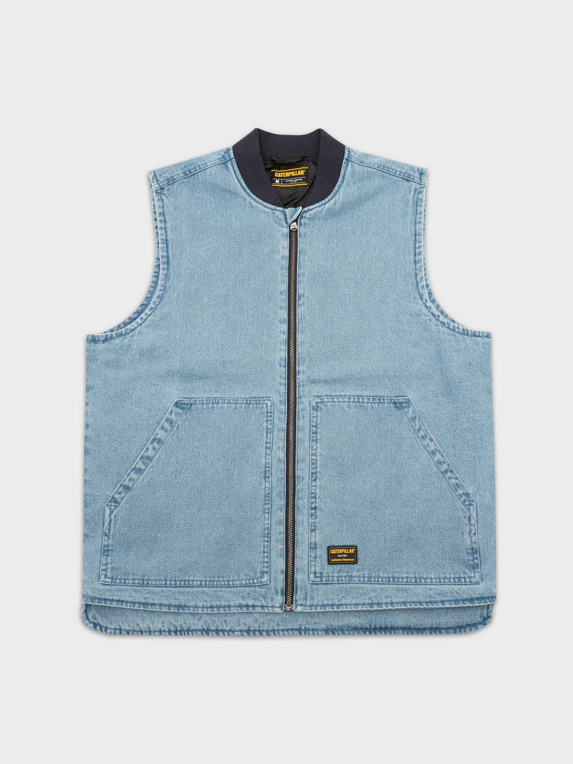 cat wwr gilet Spring Denim Vest
