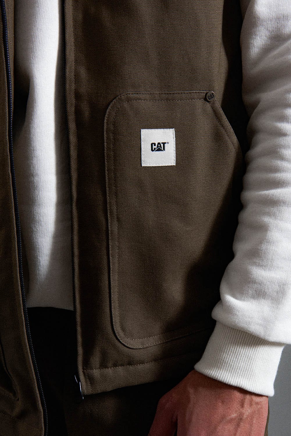 caterpillar gilet CANVAS VEST