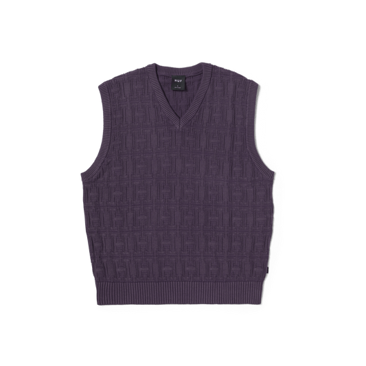 huf Interlaced Jacquard Overdyed Vest foto 1