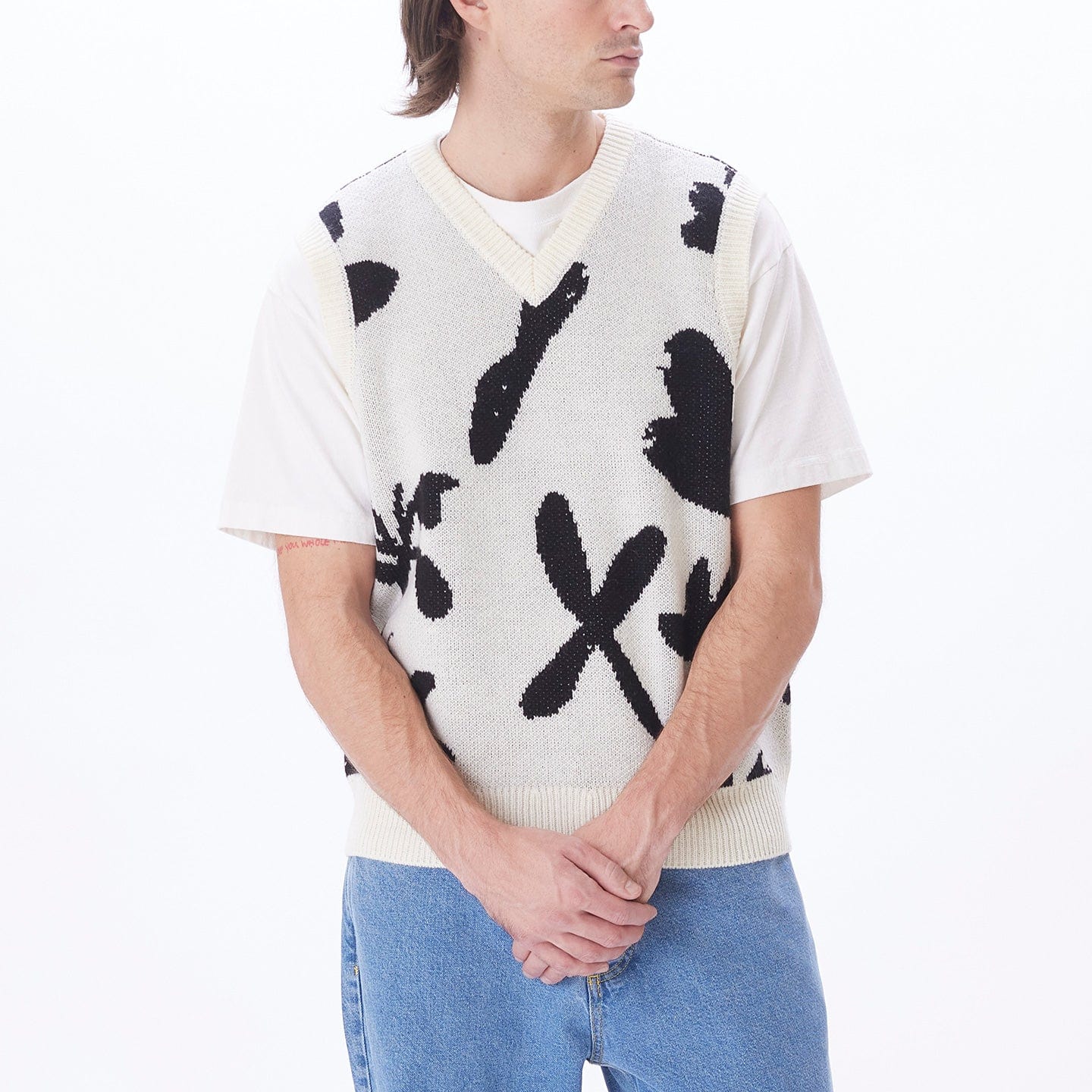 obey gilet AMIR SWEATER VEST