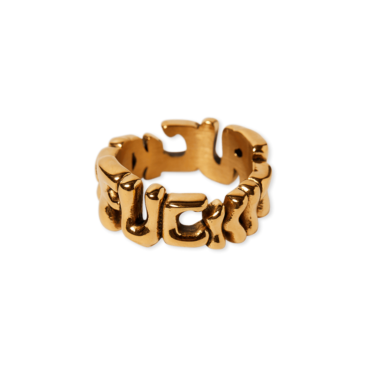 huf gioielli Fuck It Warped Ring