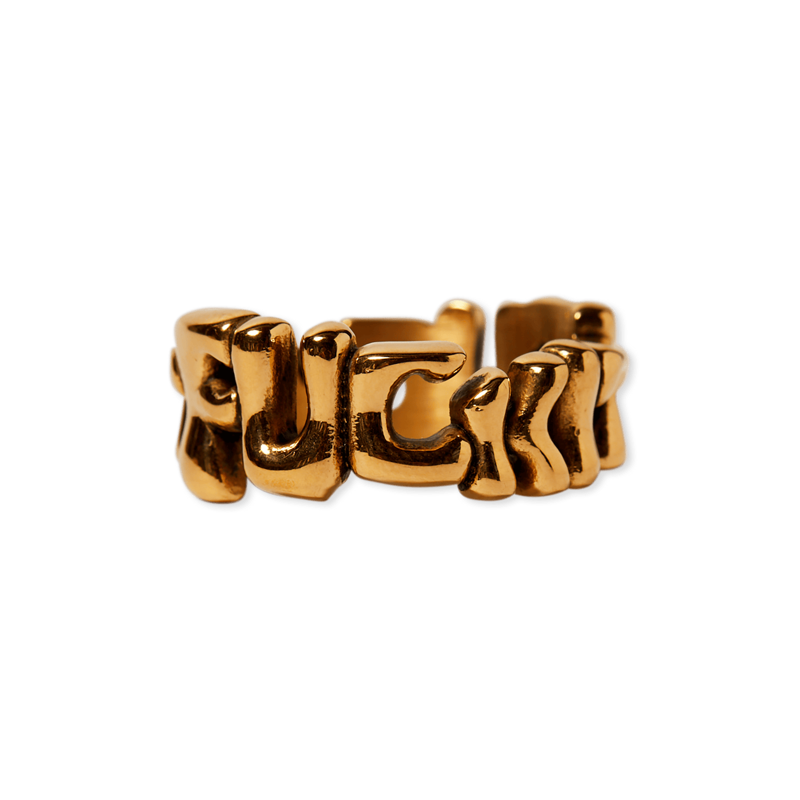 huf gioielli Fuck It Warped Ring
