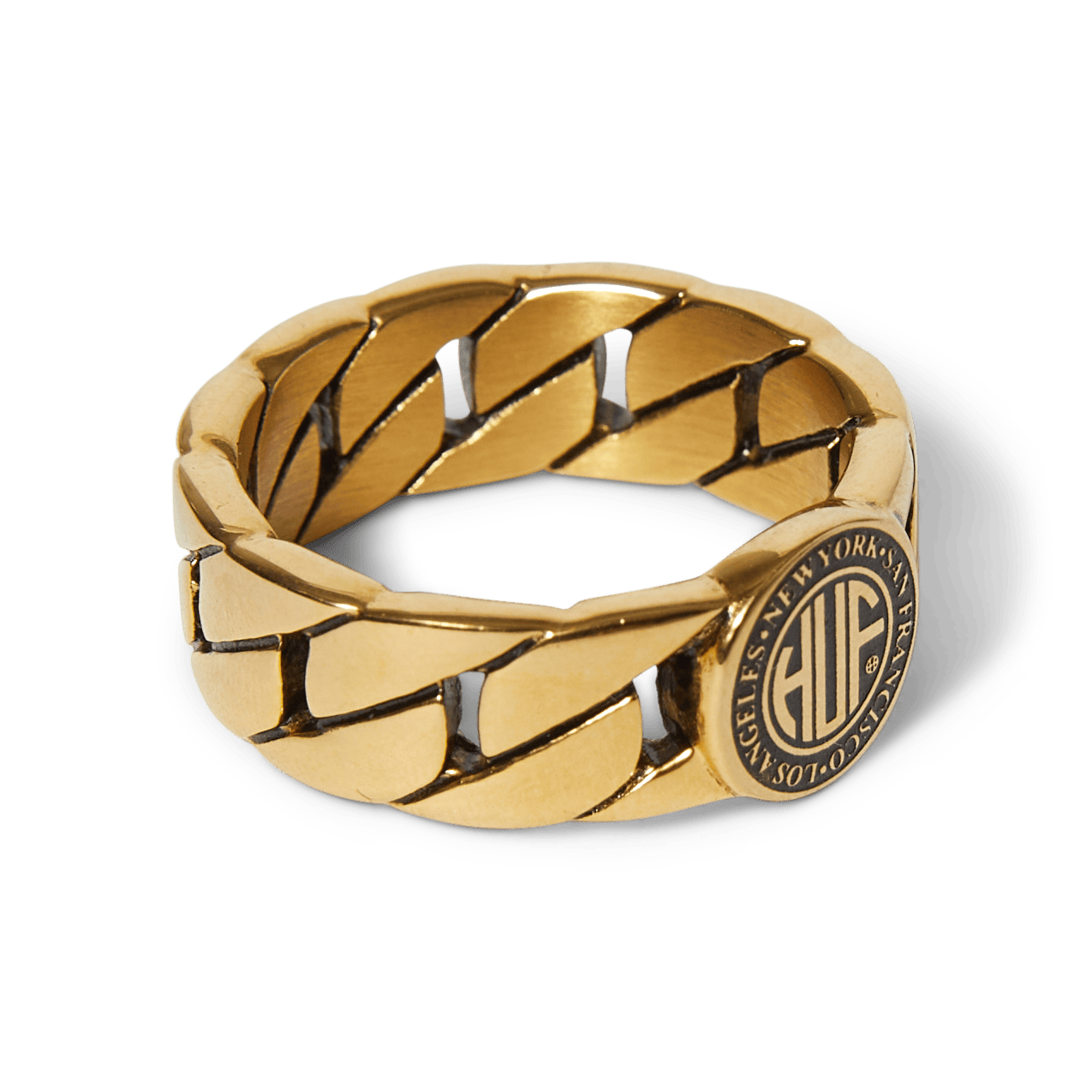 huf gioielli Regional Cuban Link Ring
