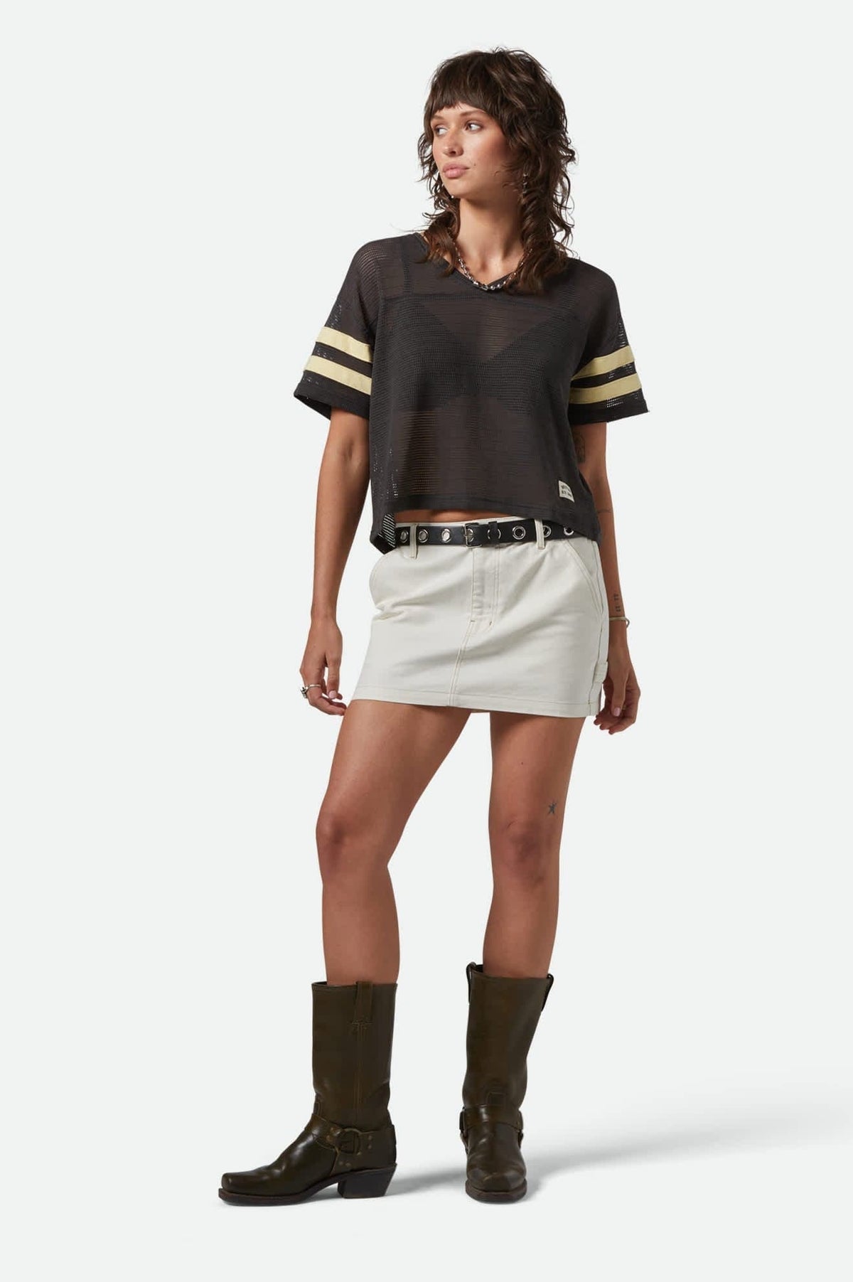 brixton gonne Essex Painter Mini Skirt