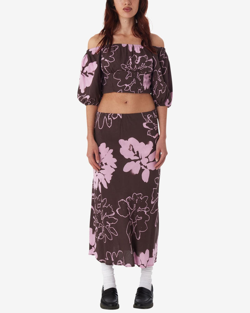obey gonne Zinnia Midi Skirt