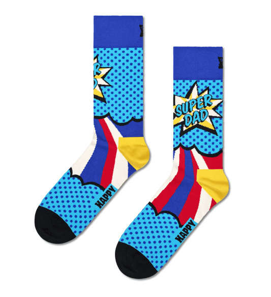 happy socks 3 Pack Super Dad Socks Gift Set foto 5