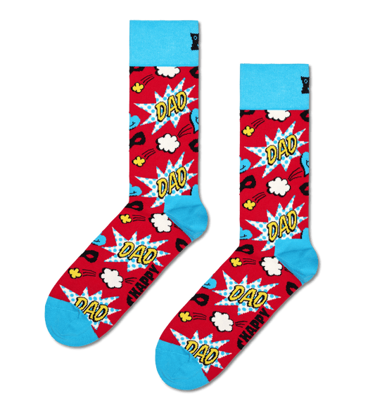 happy socks 3 Pack Super Dad Socks Gift Set foto 2