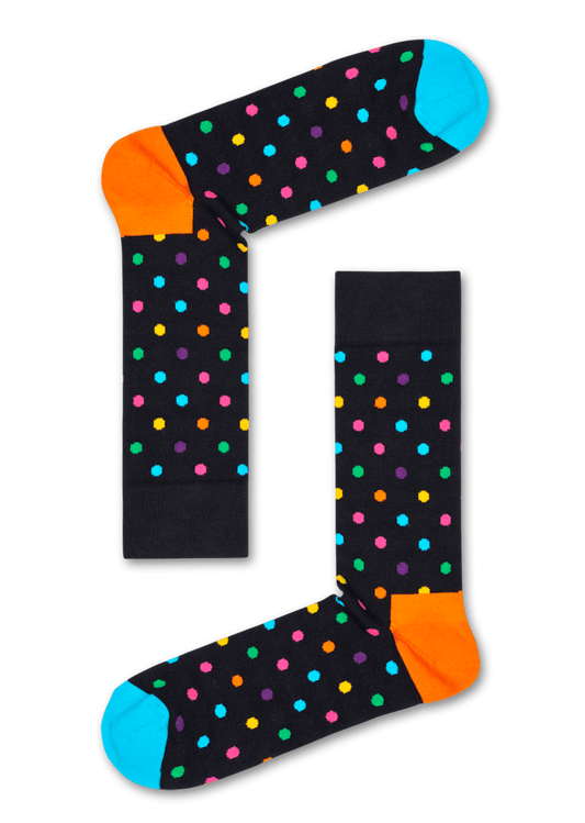 happy socks 4 Pack Black Week Big Dot Gift Set foto 5