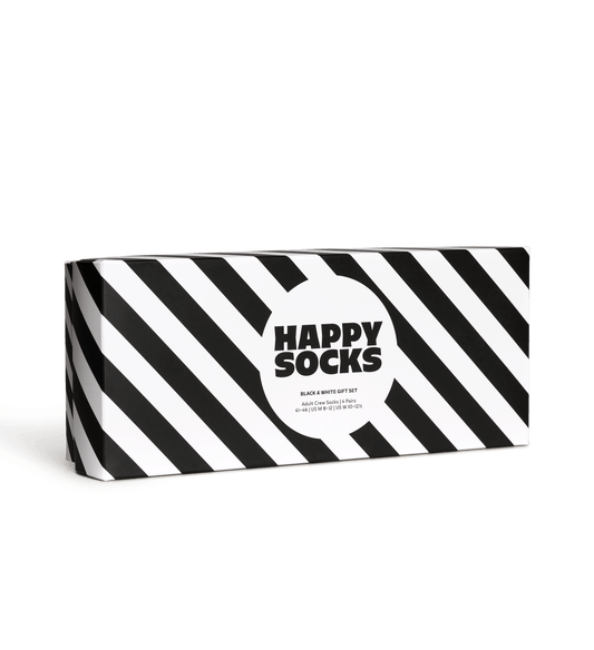 happy socks 4 Pack Classic Black White Socks Gift Set foto 6