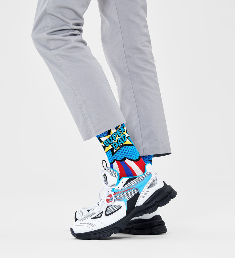 happy socks Super Dad Sock