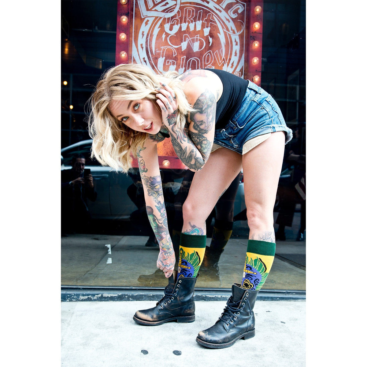 Happy Socks x Megan Massacre 2017