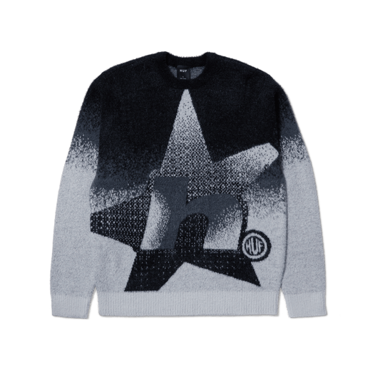 huf Horizon Mohair Crewneck Sweater foto 1