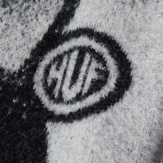 huf Horizon Mohair Crewneck Sweater foto 4